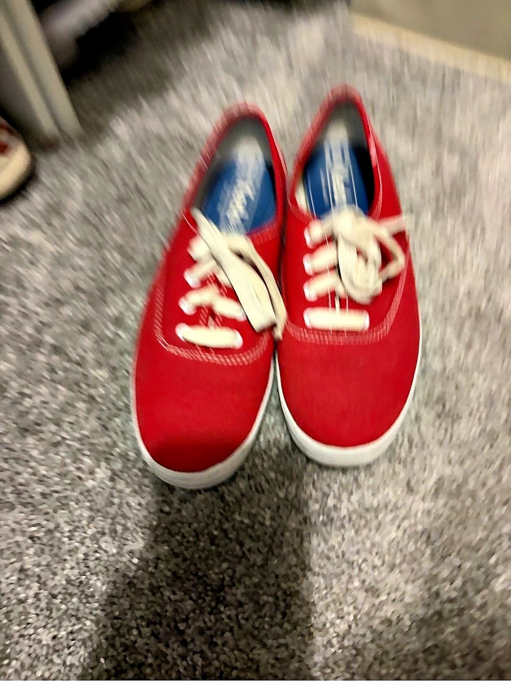 Keds Red Canvas Sneakers
